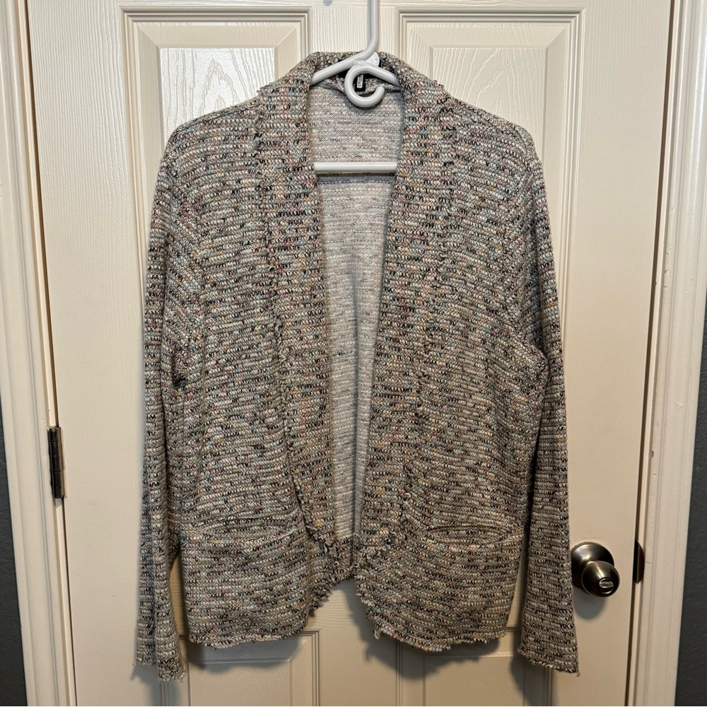 Express Multicolor Knit Cardigan Jacket - Picture 2 of 6